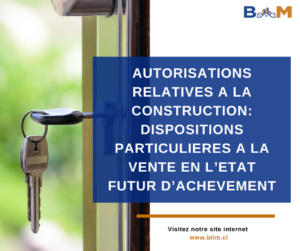 CODE DE LA CONSTRUCTION ET DE L’HABITAT COTE D’IVOIRE