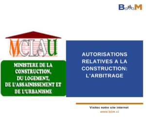 CODE DE LA CONSTRUCTION ET DE L’HABITAT COTE D’IVOIRE
