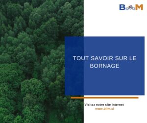 TOUT SAVOIR SUR LE BORNAGE