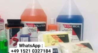 Ssd chemical solution for cleaning defaced currency