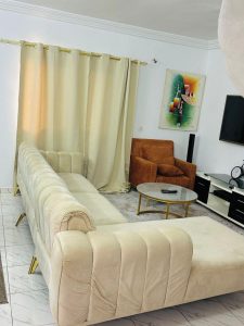 Appartement meublé -(02 pièces)- Angré nouveau chu