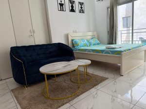 Studio meublé disponible à la Riviera Faya