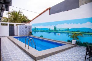 Villa meublée 5 pièces avec piscine située à  derrière l’hôtel golf, Yamoussoukro, Côte  d’Ivoire