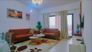 Appartement meublé 3 pièces situé à Angré, Abidjan Cote d&rsquo;ivoire