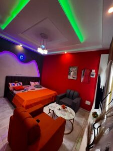 Studio meublé disponible à Nimbo, Bouaké, Côte d&rsquo;Ivoire